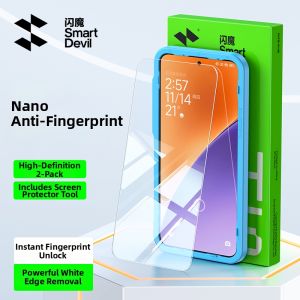 SmartDevil | Ultra-Sonic Fingerprint Unlocks Blue Light Blocking Screen Protector