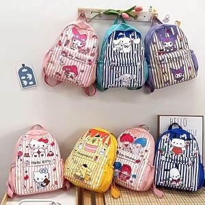 Kartun kanak-kanak comel ransel Sanrio melody kanak-kanak tadika dan kanak-kanak perempuan ransel perjalanan luar