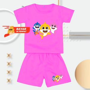Setelan anak Laki-Laki/Perempuan usia 1-8 tahun Shark