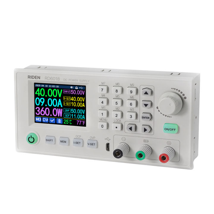 Nguồn Cấp Điện DC Chỉnh Lưu Bước Xuống Có Màn Hình USB RD6018 60V 24A ...