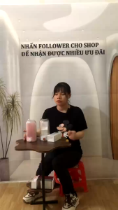 Hộp Đựng Bông Tẩy Trang Treo Tường Hình Gấu Máy Rút Bông Tẩy Trang Tự Động Kháng Khuẩn màu ngẫu nhiên