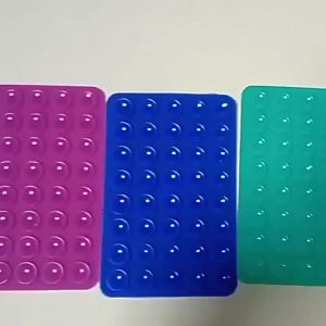 1PC Backed Adhesive Sucker Pad For Fixed Pad Double Side Silicone Suction Pad For Mobile Phone Fixture Suction Cup