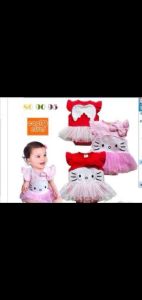 Jumper Bayi Perempuan Hello Kitty Angel Red Import JFB89