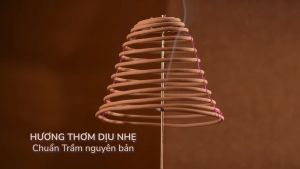 [LOẠI 1] Cây Cắm Nhang Khoanh Nhang Vòng 12 Giờ - 24 Giờ Mạ Nhũ Vàng