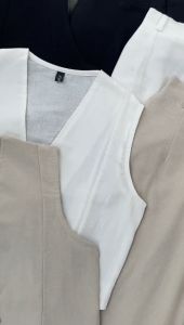 Bianca Oneset Vest + Pants: Gaya Desain Korea Terbaru