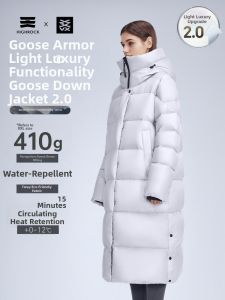 Extreme Cold 90% Goose Down Men Womens Down Jacket