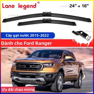 Bộ Lưỡi Gạt Nước Phía Trước Xe Ford Ranger 2015-2022 Bộ 24 Inch + 16 Inch Phụ Kiện Kính Chắn Gió Cửa Sổ Kính Chắn Gió Cho Tầm Nhìn Rõ Ràng