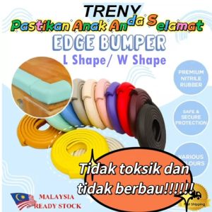 TRENY Baby Edge Protector Soft Rubber Hurt Prevention Edge Corner Guards Baby Bumper Edge Strip Safety Corner