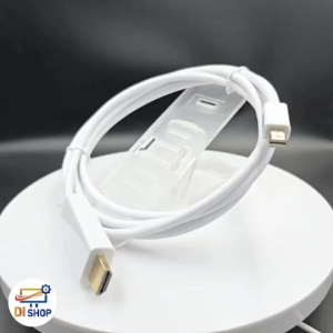 1.8M 6FT สายแปลงสัญญาณ Mini DisplayPort DP เป็น HDMI 1080P สำหรับ Mac MacBook - สำหรับการเชื่อมต่อแบบไม่มีช่องโหว่ - สามารถเชื่อมต่อ MacBook, MacBook Pro หรือ MacBook Air รุ่นล่าสุดที่ใช้ Mini DisplayPort กับจอแสดงผลความละเอียดสูงได้อย่างไม่มีปัญหา