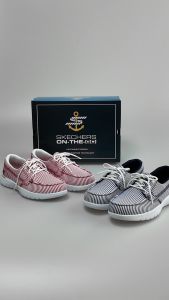 Skechers สเก็ตเชอร์ส รองเท้าผู้หญิง Women Online Exclusive On-The-GO Flex On-the-GO Shoes - 136137-NVW