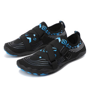 NBGAGA | New Men Breathable Upstream Wading Shoes Quick Dry Aqua Shoes Couple Outdoor Anti-Slip Beach Swimming Barefoot Shoes
