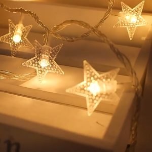 3M 20ดวง ไฟดาว ไฟประดับตกแต่ง LED ดาวเรืองแสง ไฟดาวตกแบบสวยๆ ไฟแต่งห้อง ไฟตกแต่งห้อง Lighting ไฟเส้น ไฟดาว LED Light มีโหมดกระพริบ ไฟดาวที่สวยงาม ไฟตกแต่งเทศกาล ไฟตกแต่งห้อง