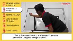 CSB 7095 BL / Tinted kereta / Car tinted / 2ply film / Made in US / VLT 70%