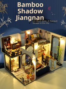 QIAOZHIJIANG | 3D DIY Miniature House Model Toy