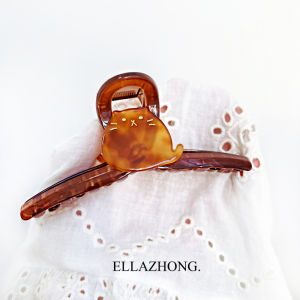 Giant Colorful Fat Cat Shark Clip Multiple Cute Hair Styles Versatile Korean and Mexican Hair Accessories Freshly Baked