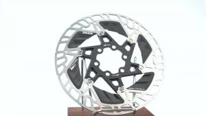 ZRACE RT-RX Plus Floating Disc Brake Rotor 160mm 6-Bolt Compatible with ICE-TECH Cooling Fin Road Bike Bicycle Brake Disc