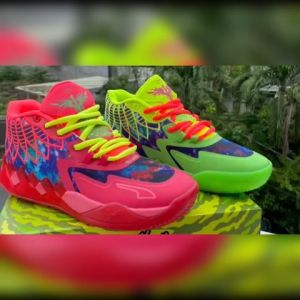 Lamelo Ball MB 01 "Rick and Morty" Basketball OEM Shoes for Men and Women with Free Socks and Box