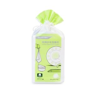 Purcotton Pure Cotton Kitchen Towels Dishwashing Rags Oil Absorbent Water Absorbent Quick Dry Hand Friendly Set of 5