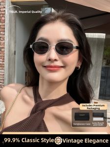 DIGELE | Retro Style Luxury Smaller Face UV Protection Polarized Sunglasses