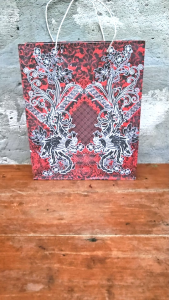 Paper Bag Batik (Isi 100) Ukuran 23x7x29 cm (Isi 100 pcs)