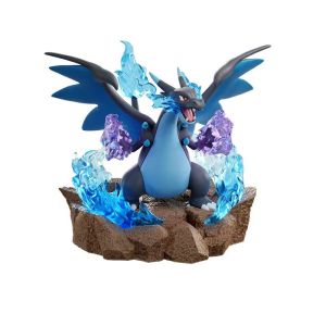 Pokemon Full Force Battle Series Luminous Effect Anime Action Figure Mega Charizard X Gengar Tyranitar Collectible Model ToyGift