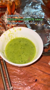 Green Chili Sauce - Spicy & Tangy Green Chili Dip for Seafood Chicken & Grilled Dishes 120ml