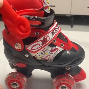 Roller Skates 4 Wheels For Kids Girl 8 10 11 13 Years Old Roller Blades Roller Blades Boys Skating Shoes Girls Size Adjustable Double Row Roller Skates 4 Wheel 12 Years Old Size 36 38 With Protective Gear