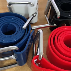 1.3M silicone freediving belt with 316SS buckle