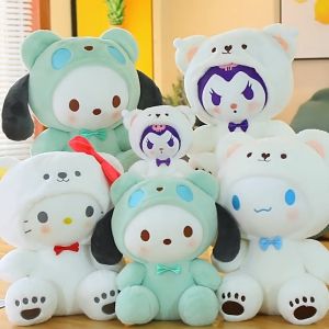 Original Sanrio Plushies Hello Kitty Cinnamonroll Kuromi Pochacco Stuffed Plush Doll Cos Bear Cute Toys Children Birthday Gifts Super Mario Plushies Sanrio Plushie - Lazada