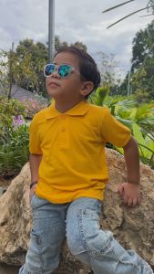 Unique OS Kids Polo Premium Quality Cotton T-Shirt Boy/Girl 3-14 Years Baby Duck