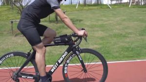 กระเป๋าท่อจักรยานสำหรับโทรศัพท์มือถือ หน้าจอสัมผัส กันน้ำได้ ใช้งานง่าย เหมาะสำหรับนักปั่นทุกคน OU0014