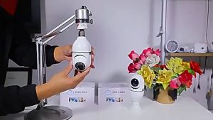V380 Pro CCTV Camera: Connect Cellphone & 360-Degree Night Vision