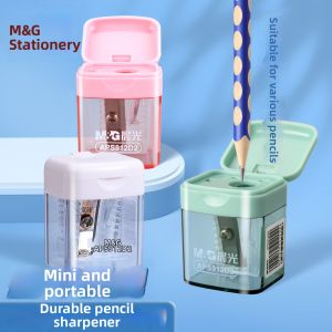 M&G | Portable Manual Pencil Sharpener with Storage Cute Design for Students
