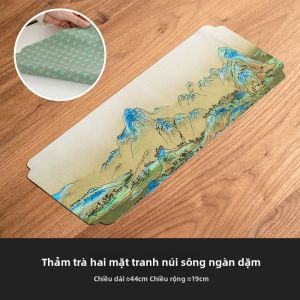 JISU | Bàn Chải Tay Hai Mặt Lụa Tự Nhiên Chống Nước Cách Nhiệt Trung Quốc Zen