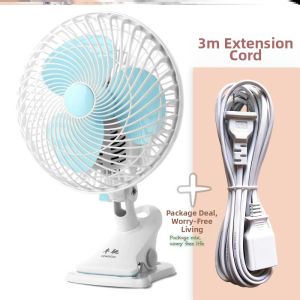 TEKANAI | Oscillating Quiet Mini Electric Fan