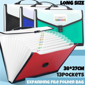Long Expanding File Folder Organizer Document Organizer Clear File Organizer Envelope Paper Storage