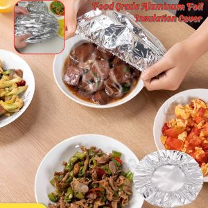 Food Insulation Cover Reusable Fresh-Keeping Insulation Film Food Grade Aluminum Food Cover