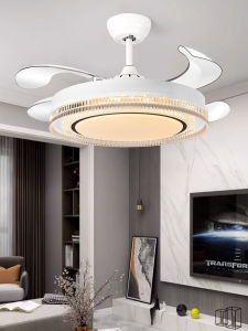 Chigo | Modern Luxury Ceiling Fan Light with Built-in Fan Variable Frequency