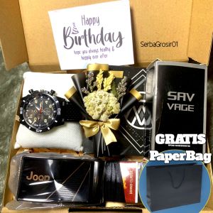 HADIAH ULANG TAHUN COWO / KADO ULANG TAHUN / HAMPERS KADO COWO / KADO COWO / KADO PACAR / GIFT BOX COWO / KADO ANNIVERSARY / JAM TANGAN PRIA / PARFUM / HADIAH ULTAH / HADIAH WISUDA / HADIAH ANNIVERSARY / HADIAH PACAR
