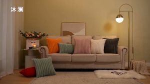 【SG】Cushion Cover Pillowcase Solid Colour Velvet Throw Pillow Double-Covers Sided Soft Pillow Case For Sofa Bedroom Couch Cushion Cover 30x50/45x45CM