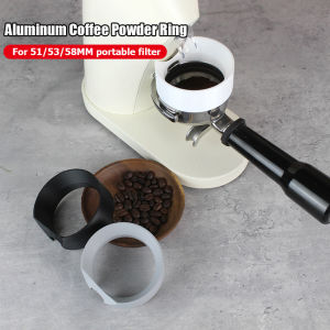 51/53/58mm Nhôm di động bột cà phê Vòng Máy pha cà phê bột Vòng Cà Phê Đo sáng Phễu quay vòng bột giả mạo