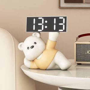 Đồng Hồ Điện Tử Hình Gấu Violent Bear Đồ Trang Trí Để Bàn Đồ Trang Trí Trong Nhà Đồ Trang Trí Thời Tiết Đồ Trang Trí Động Vật Đồ Trang Trí Hiện Đại
