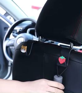 ตะขอแขวนของ รถลายผลไม้ น่ารัก รับน้ำหนัก 20 kg