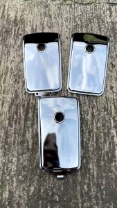 TUTUP TANGKI GL100 SET KUNCI COVER TUTUP TANGKI GL 100 CROME