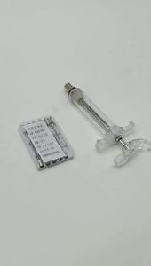Heavy Duty First Class Quality 20 ML Fiberglass Syringe+Free 1 Dozen Assorted Stainless Needles