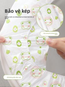 MONLEYTA | Đệm bồn cầu dùng một lần dày dặn di động phù hợp cho du lịch và khách sạn cỡ lớn chất liệu PP