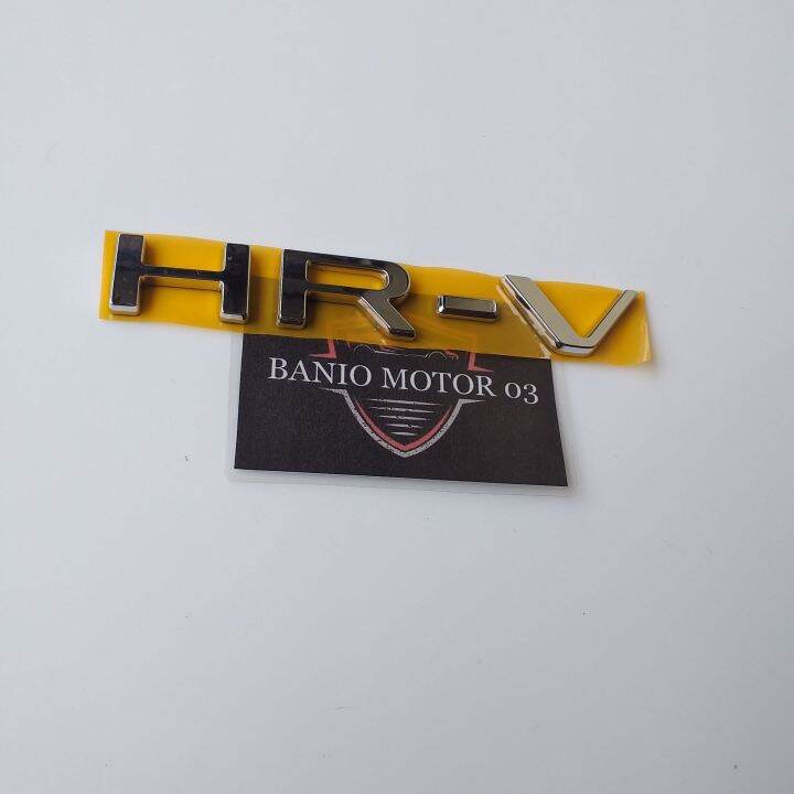 Logo Emblem tulisan HONDA HRV Original