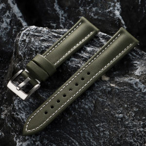 Waterproof Sailcloth WatchBand Nylon Canvas Strap 18/19/20/21/22mm for Omega for Blancpain Quick Release Bracelet Wristband Belt