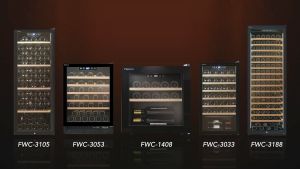 (102-105 bottles) Firenzzi 203L Wine Chiller FWC-3105 FREE Wine Leather Case (With Bubble Wrapping + Fragile Sticker)