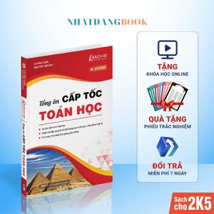Sách Tổng Ôn Cấp Tốc Toán Học Ôn Luyện Thi Cho Lớp 12 Ôn Thi THPT Quốc Gia Luyện Thi Đánh Giá Năng Lực